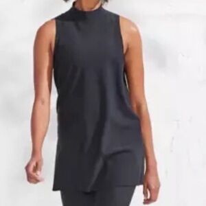 Athleta Black High Neck Short Dress/Tunic Size S